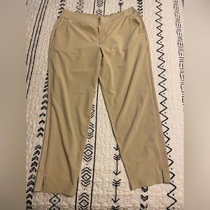 ATHLETA Brooklyn Ankle Pant, Size 16, Sand